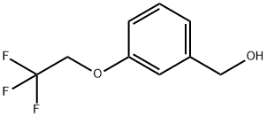 3-(2,2,2-三氟乙氧基)苯基]甲醇 结构式