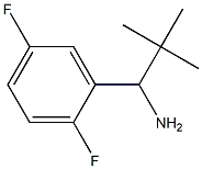1-(2,5-difluorophenyl)-2,2-dimethylpropan-1-amine Struktur