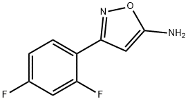 3-(2,4-difluorophenyl)-1,2-oxazol-5-amine Structure
