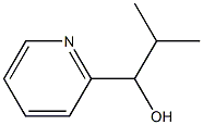 2-甲基-1-(吡啶-2-基)丙-1-醇 结构式