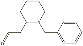 2-(1-benzylpiperidin-2-yl)acetaldehyde Structure