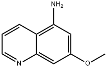7-甲氧基喹啉-5-胺,1027266-57-4,结构式