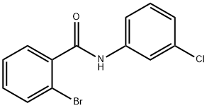 2-bromo-N-(3-chlorophenyl)benzamide Structure