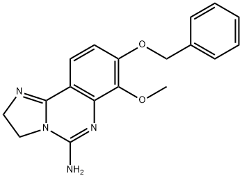 8-(benzyloxy)-7-methoxy-2,3-dihydroimidazo[1,2-c]quinazolin-5-amine|1032570-69-6