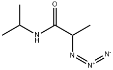 2-azido-N-(propan-2-yl)propanamide Struktur
