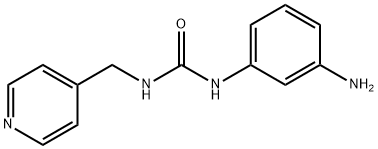 3-(3-氨基苯基)-1-[(吡啶-4-基)甲基]脲,1036479-31-8,结构式