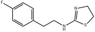 N-[2-(4-氟苯基)乙基]-4,5-二氢-1,3-噻唑-2-胺, 1038356-64-7, 结构式