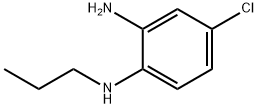 4-氯-N1-丙基苯-1,2-二胺,1040083-67-7,结构式
