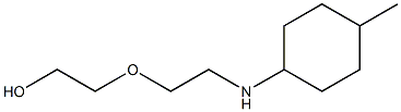 2-{2-[(4-methylcyclohexyl)amino]ethoxy}ethan-1-ol Structure