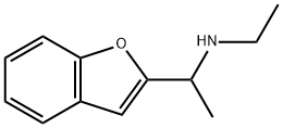 [1-(1-benzofuran-2-yl)ethyl](ethyl)amine 化学構造式