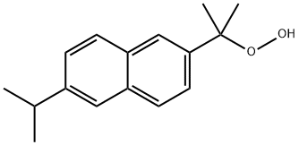 2-(2-hydroperoxypropan-2-yl)-6-propan-2-ylnaphthalene, 105443-43-4, 结构式