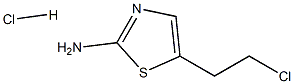 5-(2-chloroethyl)-1,3-thiazol-2-amine hydrochloride Structure