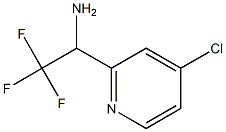 1-(4-氯吡啶-2-基)-2,2,2-三氟乙胺,1060809-07-5,结构式