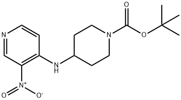 TERT-BUTYL 4-(3-NITROPYRIDIN-4-YLAMINO)PIPERIDINE-1-CARBOXYLATE|4-(3-硝基吡啶-4-基氨基)哌啶-1-羧酸叔丁酯