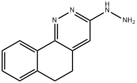 Benzo[h]cinnoline, 3-hydrazinyl-5,6-dihydro- Structure