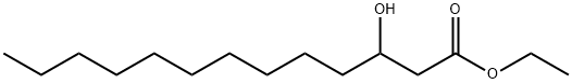 3-羟基十三烷酸乙酯,107141-15-1,结构式