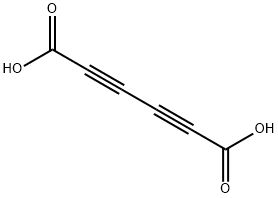 2,4-Hexadiynedioic acid Structure