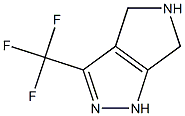 3-(Trifluoromethyl)-1,4,5,6-tetrahydropyrrolo[3,4-c]pyrazole Struktur