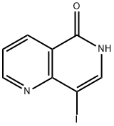 1,6-Naphthyridin-5(6H)-one, 8-iodo-,107484-68-4,结构式