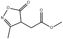 methyl 2-(3-methyl-5-oxo-4,5-dihydro-1,2-oxazol-4-yl)acetate Structure