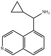 CYCLOPROPYL(ISOQUINOLIN-5-YL)METHANAMINE 结构式