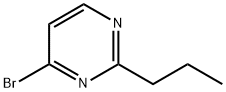4-Bromo-2-(n-propyl)pyrimidine,1086381-81-8,结构式