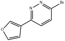 3-Bromo-6-(3-furyl)pyridazine Struktur