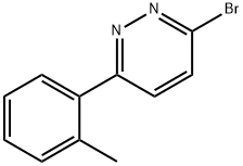 3-Bromo-6-(2-tolyl)pyridazine Struktur