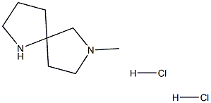 7-methyl-1,7-diazaspiro[4.4]nonane dihydrochloride,1086395-16-5,结构式