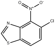 Benzothiazole, 5-chloro-4-nitro- Structure