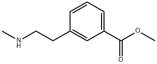 Methyl 3-[2-(methylamino)ethyl]benzoate HCl Structure