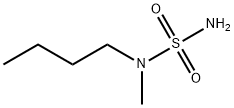 N-Butyl-N-methylsulfamide 化学構造式