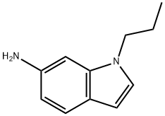 1-丙基-1H-吲哚-6-胺, 1095532-43-6, 结构式