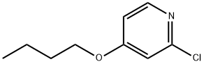 4-Butoxy-2-chloropyridine 结构式