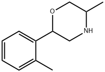 5-甲基-2-(2-甲基苯基)吗啉,1099679-79-4,结构式