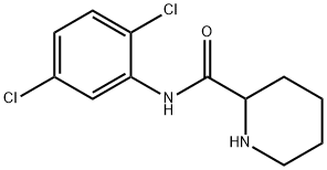 N-(2,5-二氯苯基)哌啶-2-甲酰胺, 1101852-03-2, 结构式