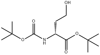 D-Homoserine, N-[(1,1-dimethylethoxy)carbonyl]-, 1,1-dimethylethyl ester|(R)-2-((叔丁氧基羰基)氨基)-4-羟基丁酸叔丁酯