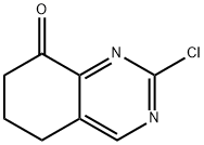 2-chloro-6,7-dihydroquinazolin-8(5H)-one Struktur
