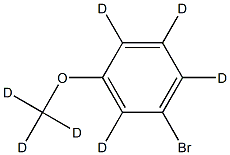 3-Methoxybromobenzene-d7 Structure