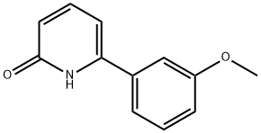 2-Hydroxy-6-(3-methoxyphenyl)pyridine Struktur