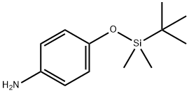 Benzenamine, 4-[[(1,1-dimethylethyl)dimethylsilyl]oxy]- Struktur