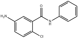 5-氨基-2-氯-N-苯基苯甲酰胺,111362-57-3,结构式