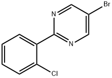 5-Bromo-2-(2-chlorophenyl)pyrimidine Struktur