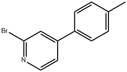 2-Bromo-4-(4-tolyl)pyridine Struktur