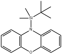 10H-Phenoxazine, 10-[(1,1-dimethylethyl)dimethylsilyl]- Structure