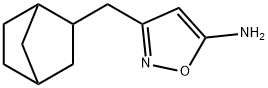 3-({二环[2.2.1]庚烷-2-基}甲基)-1,2-噁唑-5-胺,1132830-63-7,结构式