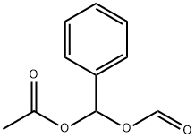 Methanediol, 1-phenyl-, 1-acetate 1-formate Structure