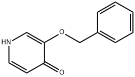 3-(benzyloxy)-1,4-dihydropyridin-4-one Struktur