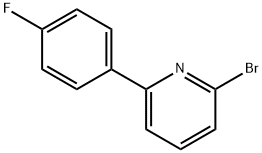 2-Bromo-6-(4-fluorophenyl)pyridine,1142196-75-5,结构式
