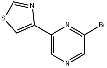 2-Bromo-6-(4-thiazolyl)pyrazine|